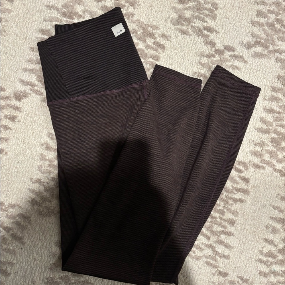 Plum small printed vuori leggings